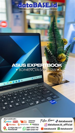 dataBASE.id | 📢Ready Stock📢 Asus Expertbook BG1409CVA-S67110W ========================= Prosesor : Intel Core i7 1355U 1.2GHz - 3.7GHz - 5.0GHz... | Instagram
