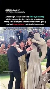 hugh jackman’s met gala hug had everyone pretending they did not notice the eye mishap #hughjackman