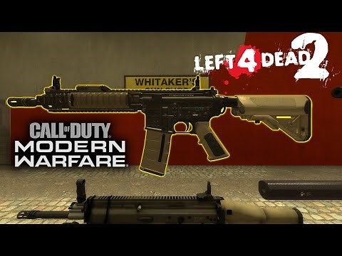 Left 4 Dead 2 MK18/M4A1 from Call of Duty Modern Warfare 2019 Gameplay!