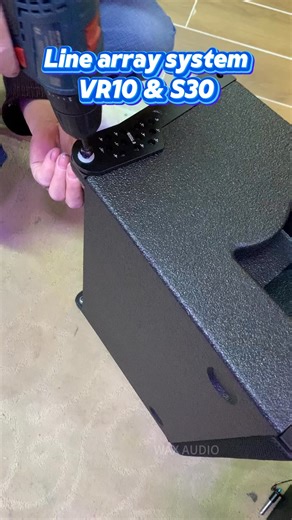 Line array system VR10 &S30 #linearray #linearrayspeaker #audio #OEMFactory #speaker #speakerfactory #audioengineer #subwoofer #linearraysystem | Sherry Tan