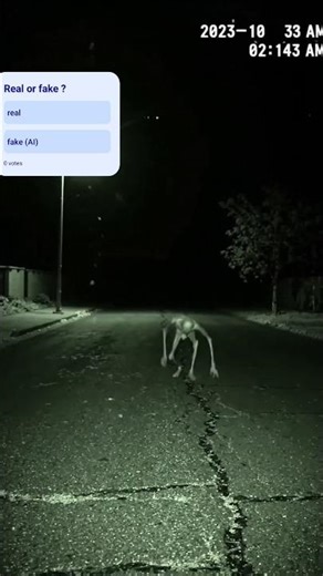 REALISTIC CCTV FOOTAGE | Strange Humanoid Creature Caught at Night #cctvfootage