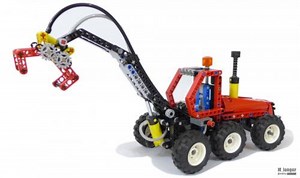 LEGO MOC-4437 8443 studless (Technic 2016)