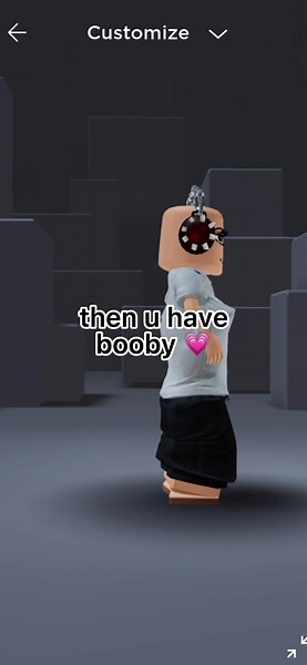 Character Customization Interface in Blocky Game