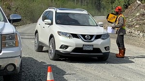 Altercation breaks out between loggers and protesters