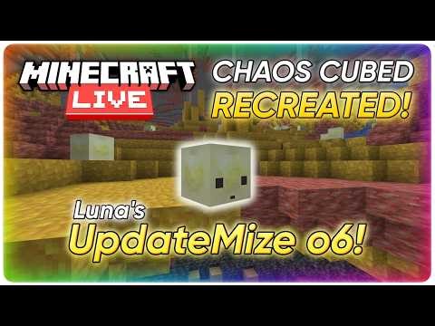 I RECREATED THE CHAOS CUBED MINECRAFT DROP - AND YOU CAN PLAY IT! | Luna's UpdateMize o6!
