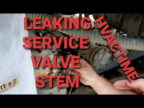 How To Fix Leaking Service Valve Stem