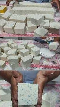 How to make decorated and scented soap #soap #handmadesoap #easyrecipe