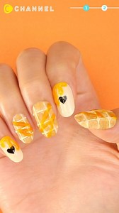 Nice and Syrupy ♡ Waffle nails via C CHANNEL Beauty | C Channel