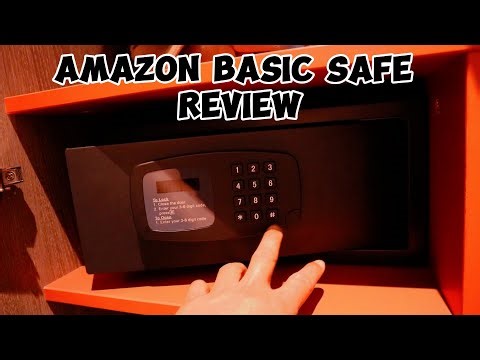 Amazon Basic Safe How To Setup the Lock and Unlock Review