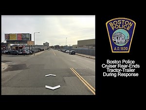 Police Audio: Boston Police Cruiser Crashes While Responding to Gun Call 7/20/2021 [Massachusetts]
