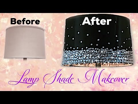 DIY Lamp Shade Makeover