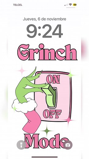 Aesthetic Christmas Wallpapers: Grinch Design