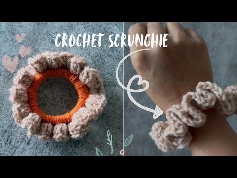 Trending Crochet Scrunchie Tutorial | Perfect for Beginners | DIY