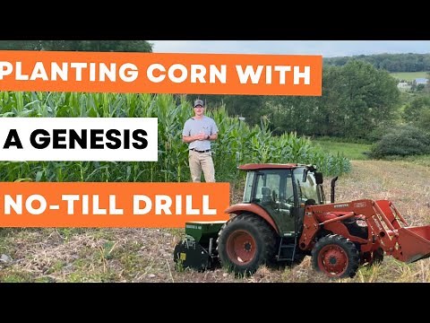Planting Corn With A Genesis No-Till Drill