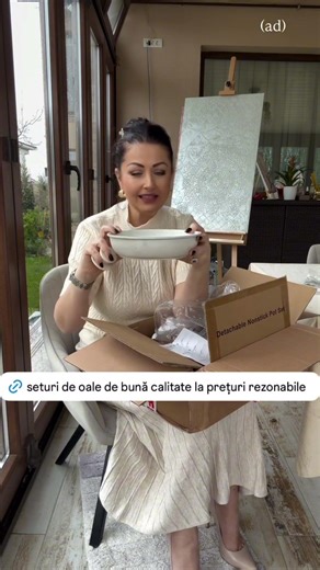 Gabriela Cristea received a set of pots! #gabrielacristea