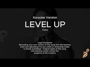 Ciara - Level Up (Karaoke Version)