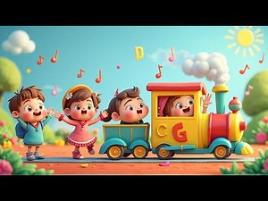 Sing with the ABC Train — Choo Choo Song! | Alphabet Song for Kids | Fun Train Adventure