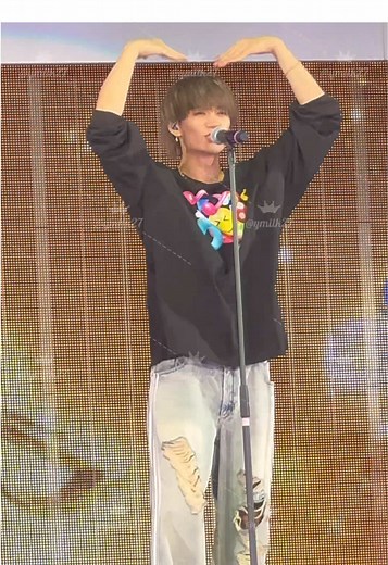 251207 昼 兵庫公演 M!LK ARENA TOUR 2025-2026「SMILE POP!」 勇ちゃんの好き滅❣️ #みるく冬ツ #MILK #佐野勇斗 #好きすぎて滅 @M!LK_OFFICIAL @ウシ活
