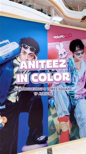 ATEEZ X ANITEEZ IN COLOR #ateez #aniteez