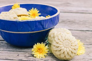 Calendula Goat Milk Soap Recipe - WholeMade Homestead