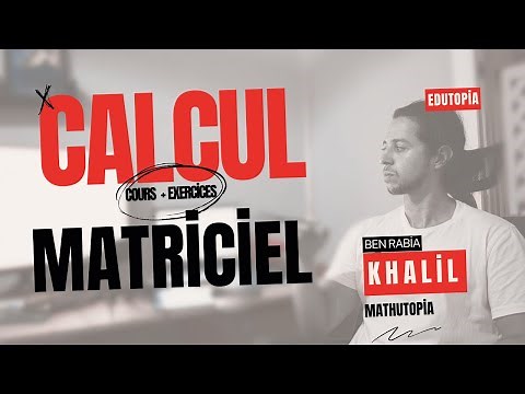 LES MATRICES (Bac info/eco) [Cours + Des exercices corrigés] !!
