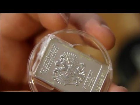 Открываем капсулу для монеты с защитой от вскрытия..Open the capsule for coins with tamper