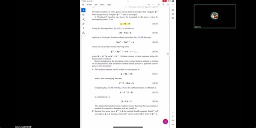 CFD从5到6 1.12 回顾雅可比和高斯赛德尔迭代法