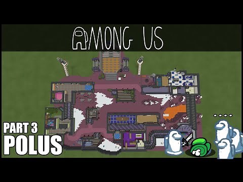 How To Build Polus From Among Us in Minecraft - Part 3