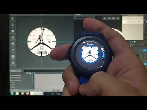 Samsung galaxy studio: How to upload your watch faces to your samsung smartwatch!!
