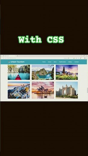 Mobile Responsive website from scratch #html #css #javascript