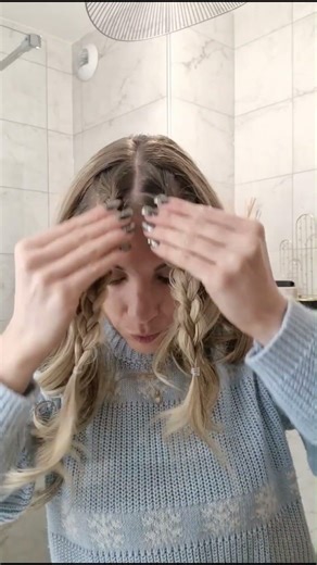 EASY EVERYDAY PRETTY BRAIDED HAIRSTYLE 🤩