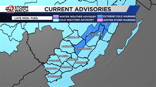 Cold Weather Continues; Weekend System Concerns - WOAY-TV