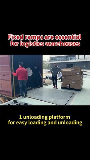 Efficient Hydraulic Dock Leveler for Streamlined Unloading