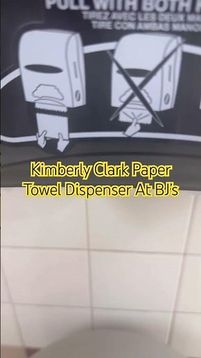 Kimberly Clark Paper Towel Dispenser At BJ’s