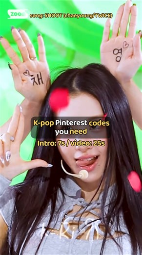K-pop pinterest codes you need #kpop