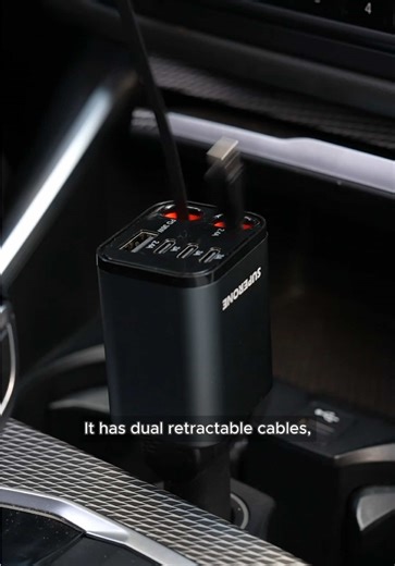 Six-in-One Fast Charger for a Tidy Car