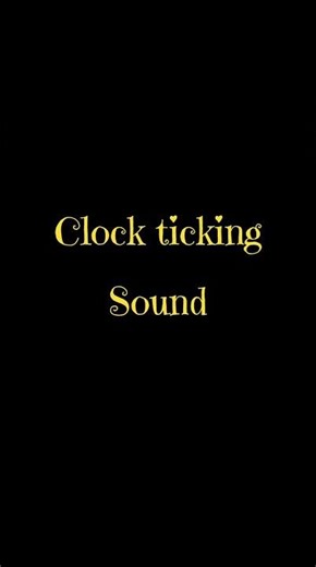 Clock ticking #soundeffects #sounds #clock #clockticking #shorts #trending