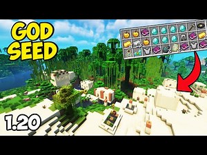 🔥[God Seed] For Minecraft 1.20 Java Edition | Best Seed for Survival Minecraft 1.20