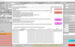 How to design and simulate tandem solar cell structure in SCAPS-1D