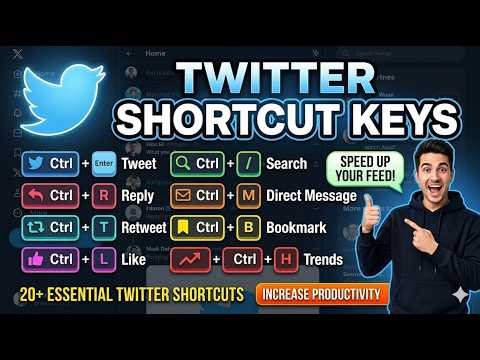 Twitter Shortcut Keys | Twitter Keyboard Shortcuts You Should Know | Jamal's Trend