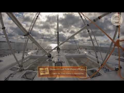 Brutal Scratch Built Catamaran Sea Test Will It Survive the Brutal Ocean Waves