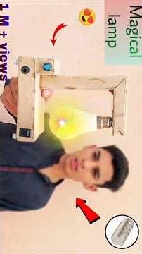 How to make magical lamp at home // wireless system #diy