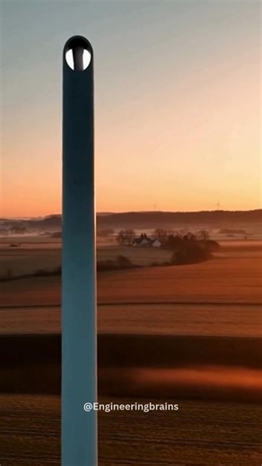 Researchers in France have developed a revolutionary wind energy concept that generates electricity without blades, gears, or rotating parts. Instead of spinning, the system uses controlled vibrations caused by wind flow, converting oscillations directly into electrical energy. The design eliminates noise, visual pollution, and mechanical wear—making it ideal for dense urban environments where traditional wind turbines struggle. Key Facts: • No blades, gears, or rotating components • Produces ze