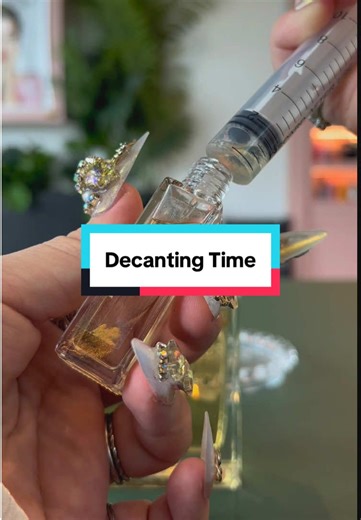 Decanting Perfume Orders at The Parfumerie Bar