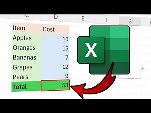How to Sum a Column in Excel (Easy Guide 2025)