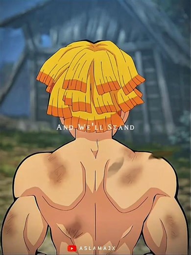 Zenitsu Agatsuma × Sky Fall❤‍🔥🗿 #demonslayer