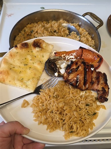 Easy Homemade Rice Pilaf Recipe with Orzo and Parsley