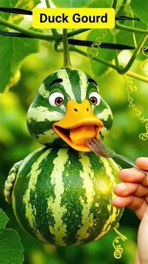 ASMR107 🦋 Feeding Fantastical Animal Gourds | Whimsical Nature ASMR 🌿🥒✨