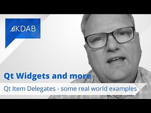 Qt Item Delegates - Some Real World Examples