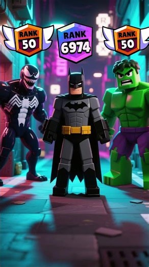 Batman vs Spider-Man in Roblox! (AI Animation)